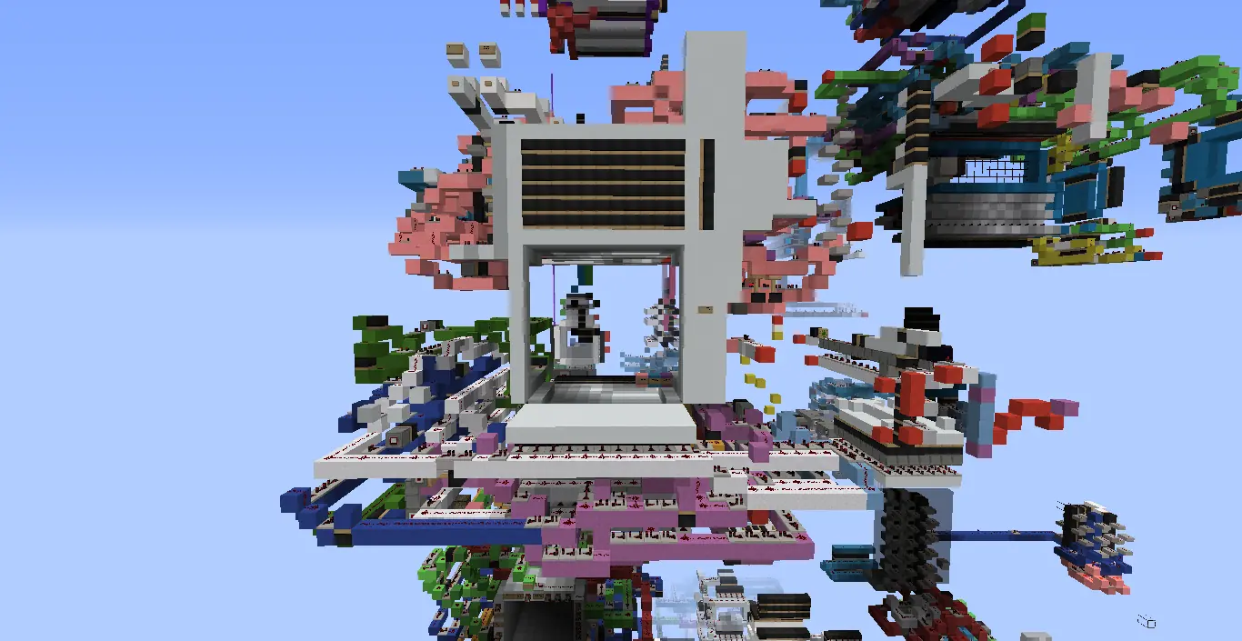 entire door being built