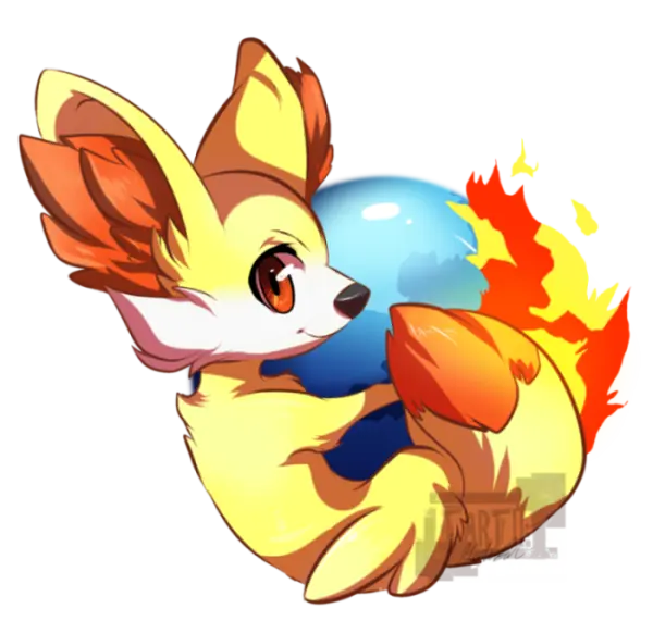 Actually it&rsquo;s a Fennekin, lol